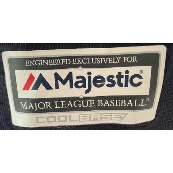 AUTHENTIC Majestic New York YANKEES Cool Base Batting Practice Jersey- Size XL - Picture 6 of 7